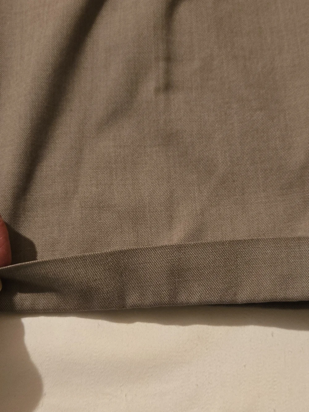 Hagger Men's Dress Pants in Taupe Size 36x29